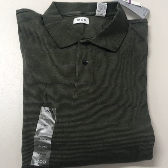 Izod Long sleeve button Men's pullover - Picture 3 of 8